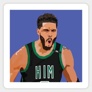 Jayson Tatum Him Portrait Sticker